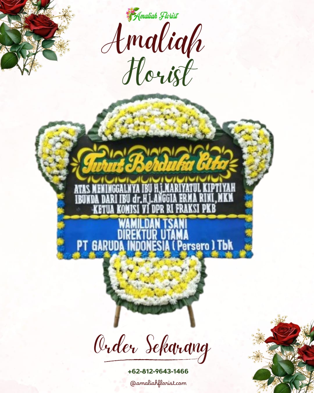 Papan Bunga Duka Barat